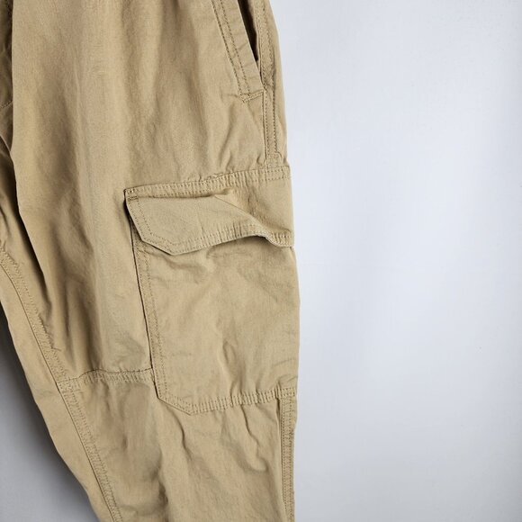 Tommy Hilfiger Pants Men Large Tan Tommy Jeans Vintage Y2K Cargo Joggers (32x28) - Picture 7 of 11